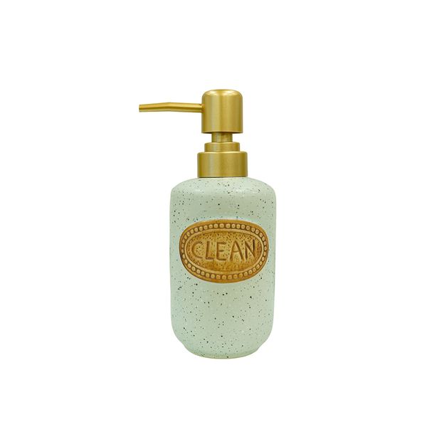 Dispensador De Jabon Tierra Noble Cele/Dorado (Hme135-09)