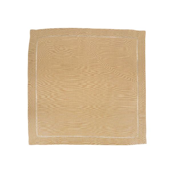 Set De 4 Servilletas Poliester Ecru 40X40Cm Arena (0-001Ntn)