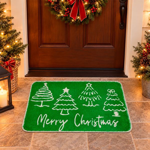 Tapete Navideño Magic 40 x 60 cm Verde