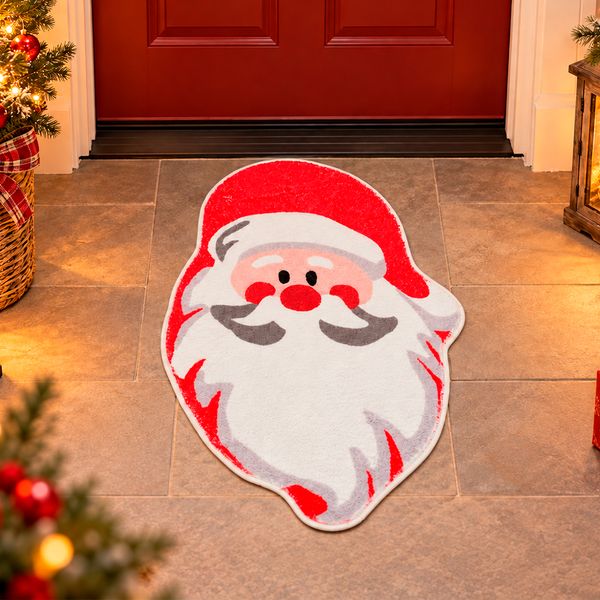 Tapete Navideño Holly 40 x 60 cm Rojo