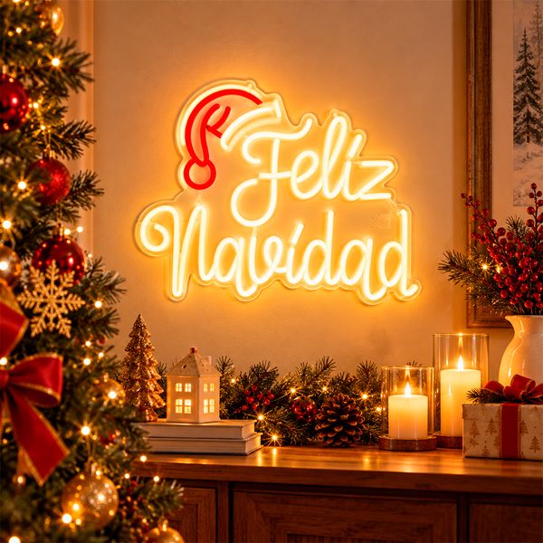 Deco LED Letra 40 x 30 cm Dorado