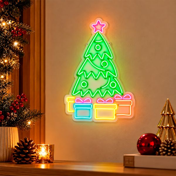 Deco LED Árbol Rega 28 x 40 cm Verde