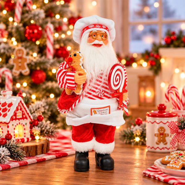 Santa Paleta 33 cm Rojo