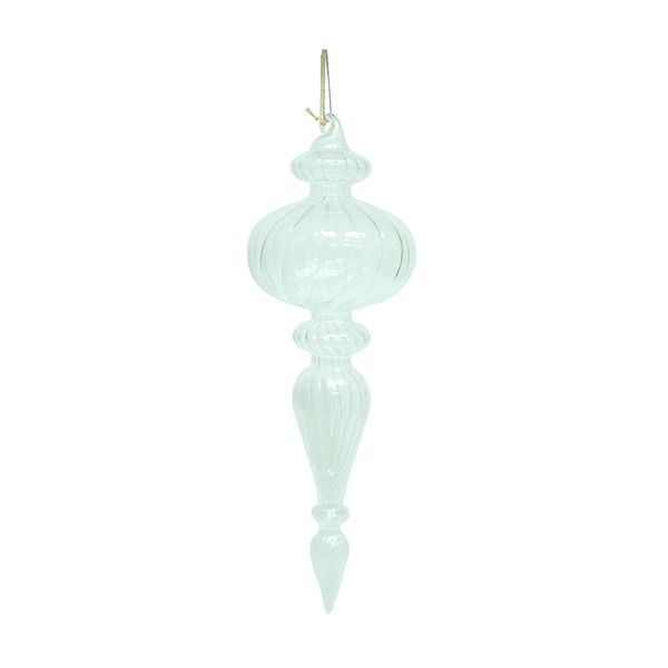 Adorno para Árbol de Vidrio Soplado 4 cm Transparente