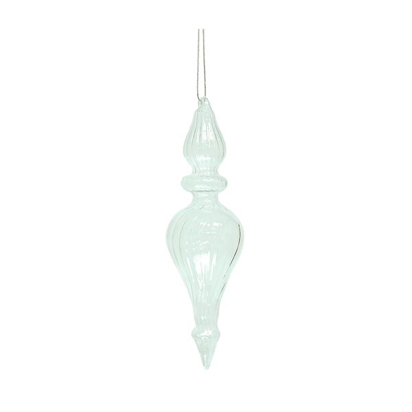 Adorno para Árbol de Vidrio Soplado 15 x 5 cm Transparente
