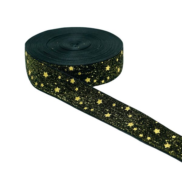 Cinta para Árbol Estrella 2.5 x 90 cm Negro