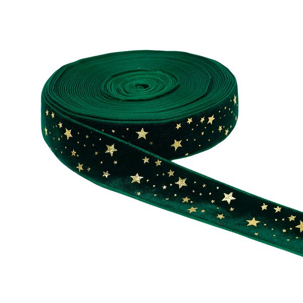 Cinta para Árbol Estrella 2.5 x 90 cm Verde