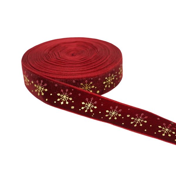 Cinta para Árbol Copos 2.5 x 90 cm Rojo
