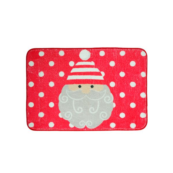 Tapete Navideño Claus 40 x 60 cm Rojo