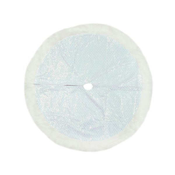 Piso de Árbol Nieve 120 x 120 cm Blanco