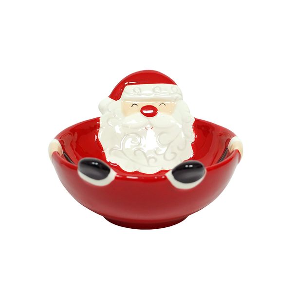 Bowl Papá Noel 13.9 x 11.6 x 7.2 cm Rojo