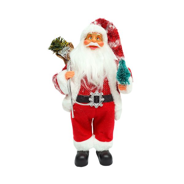 Santa Duende Noel 30 cm Rojo