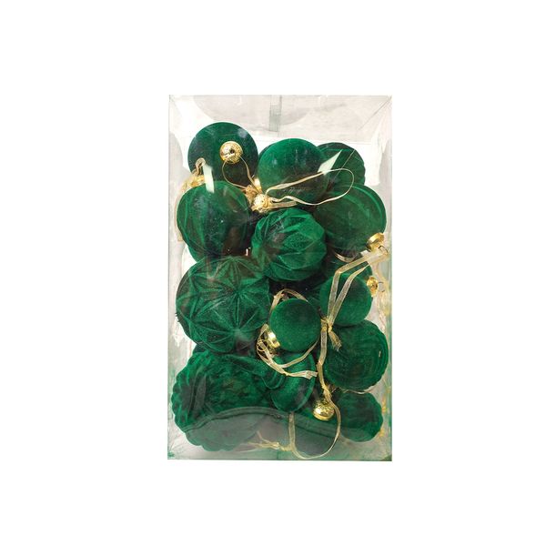 Pack Bolas Mix Velvet 38 Piezas Verde