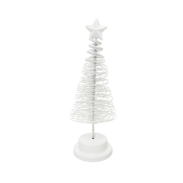 Adorno LED Árbol 33 cm Blanco