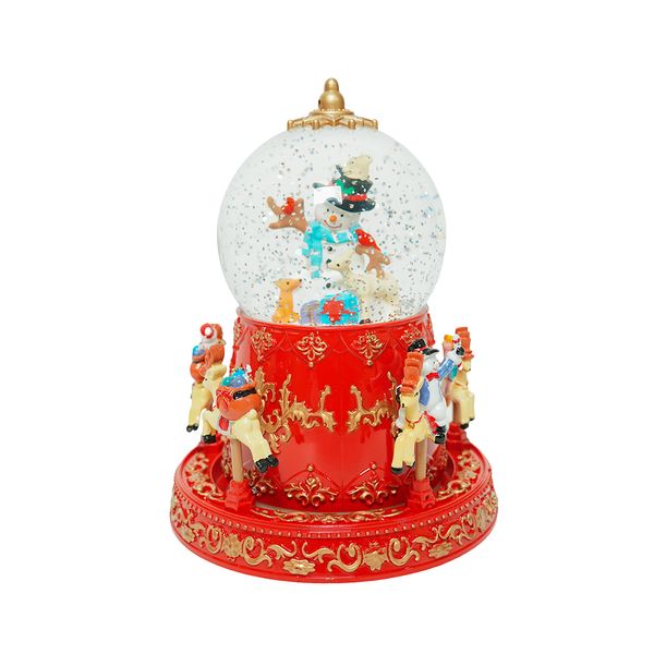 Adorno Navideño LED Esfera 43 cm Rojo