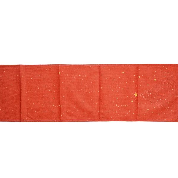 Camino de Mesa Estrellas de 33 x 180 cm Dorado