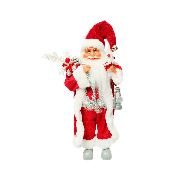 Santa Caramelo 45 cm Rojo
