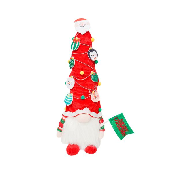 Muñeco Gnomo 40 x 18 cm Rojo