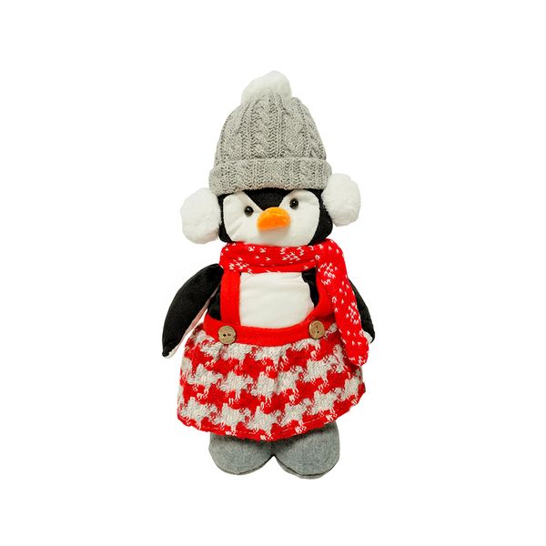 Patilargo Pingüino Nevada 38 x 12 x 8 cm Gris