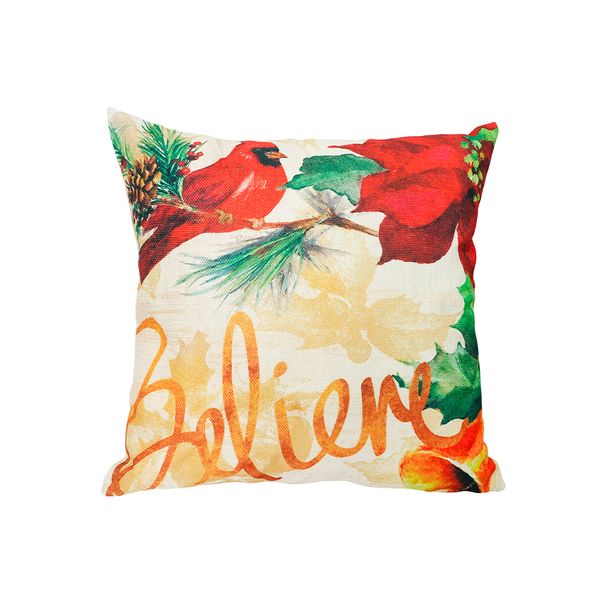 Funda para Cojín Believe 45 x 45 cm Dorado