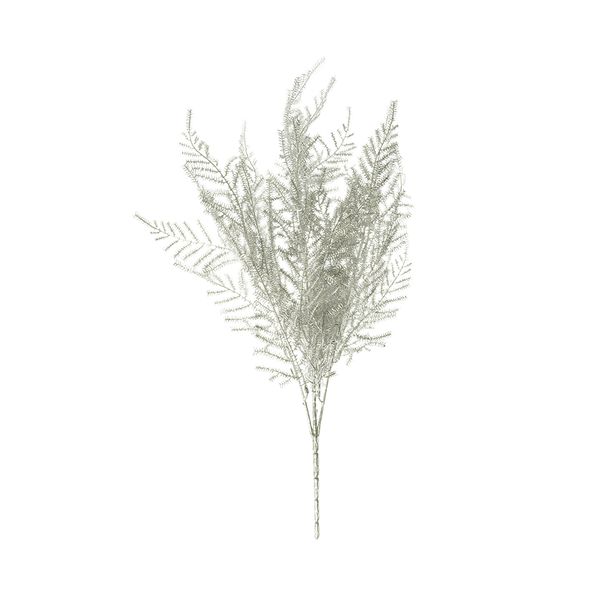 Planta Navideña para Árbol Ramas Plateado