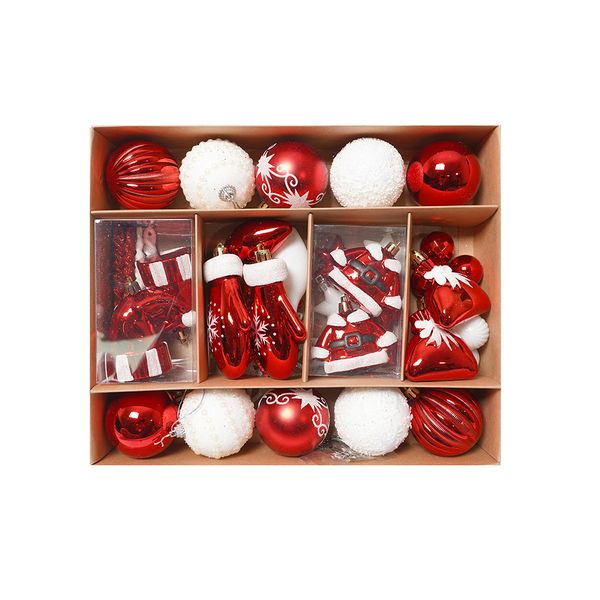 Pack Bolas Set Bolas 30 x 25 x 6 cm Rojo