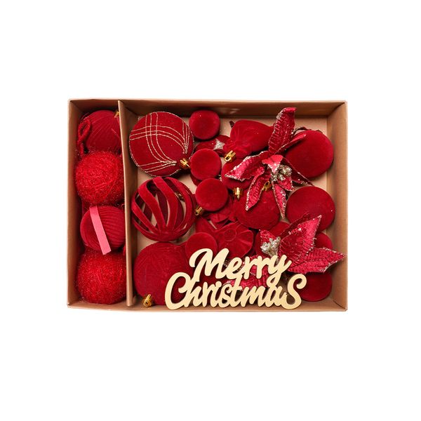 Pack Bolas Set Bolas 32 x 23.5 x 8 cm Rojo