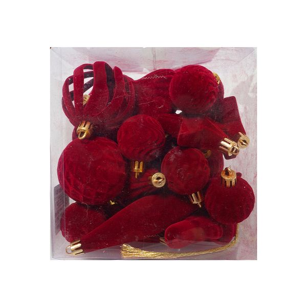 Pack Bolas Set Bolas 15.6 x 15.6 x 16 cm Rojo