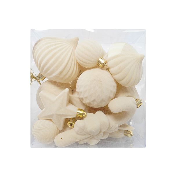 Pack Bolas Set Bolas 15.6 x 15.6 x 16 cm Blanco