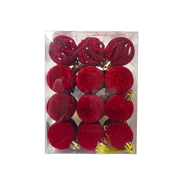 Pack Bolas Set Bolas 11.5 x 7.8 x 15.5 cm Rojo