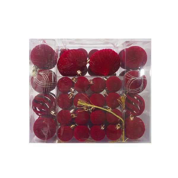 Pack Bolas Set Bolas 28 x 24 x 12 cm Rojo