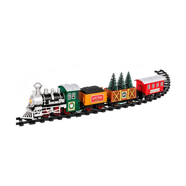 Adorno Navideño Tren de Piso 103 cm Mulicolor