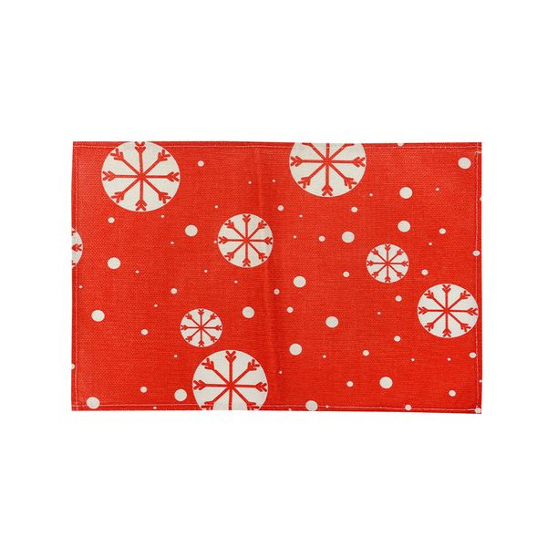 Individuales Lux Candy 45 x 30 4 Piezas Rojo