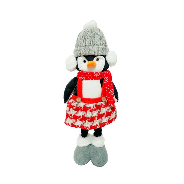 Patilargo Pingüino Nevada 38 x 12 x 8 cm Gris