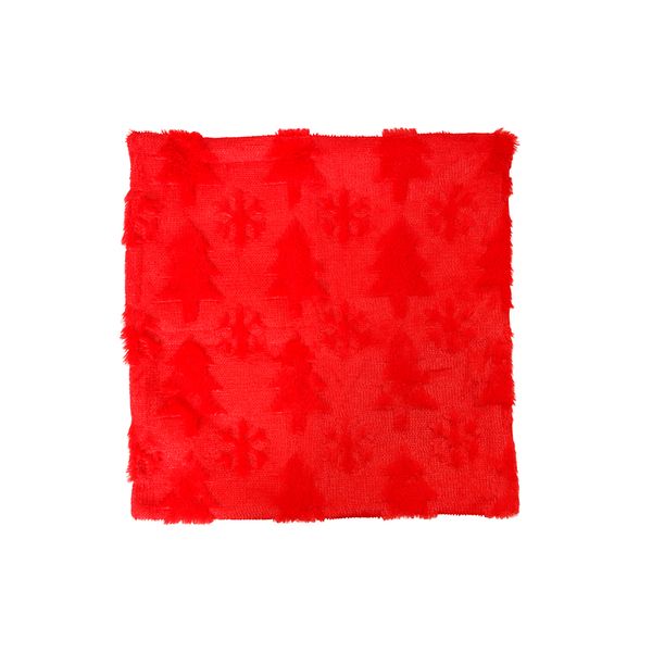 Funda para Cojín Plush Árbol 45 x 45 cm Rojo