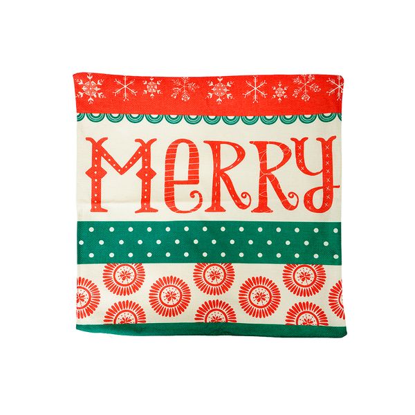 Funda para Cojín Merry 45 x 45 cm Verde