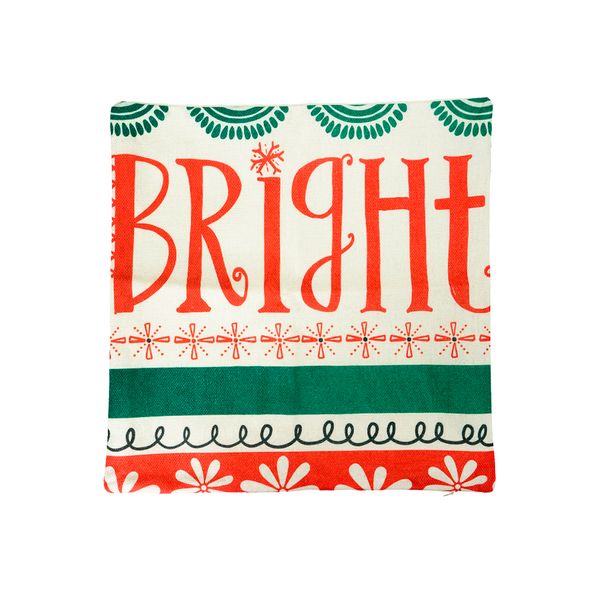 Funda para Cojín Bright 45 x 45 cm Verde