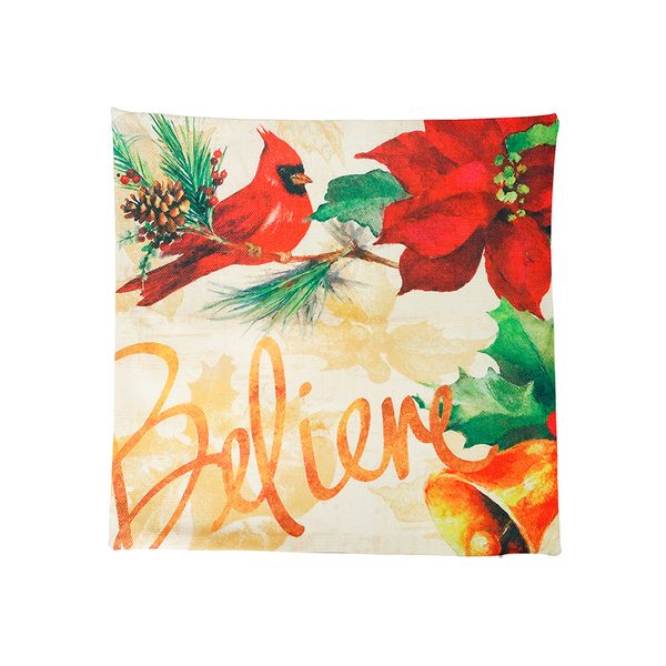 Funda para Cojín Believe 45 x 45 cm Dorado
