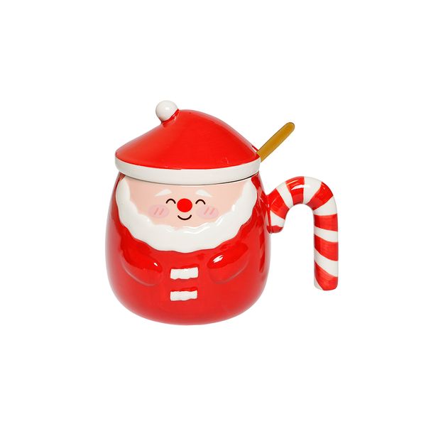 Frasco Santa Feliz 460 ml Rojo