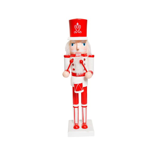 Cascanueces Candy Tambor 38 cm Rojo