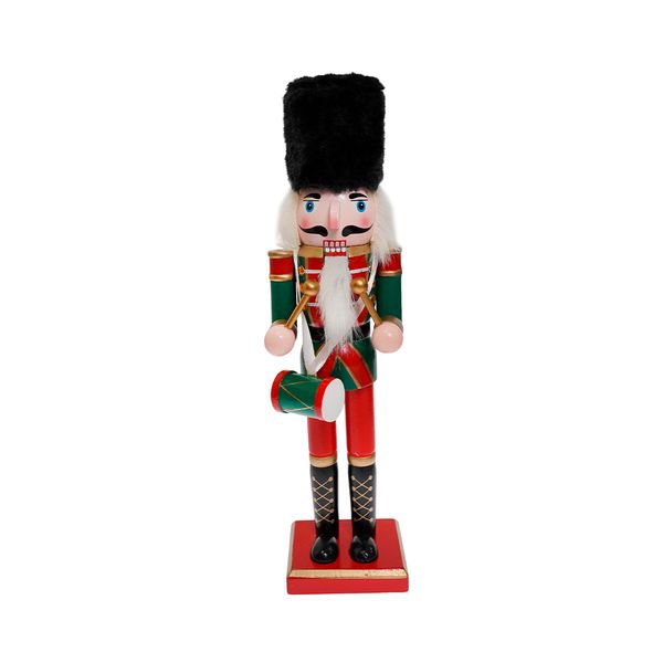 Cascanueces Serio Guardia 30 cm Rojo