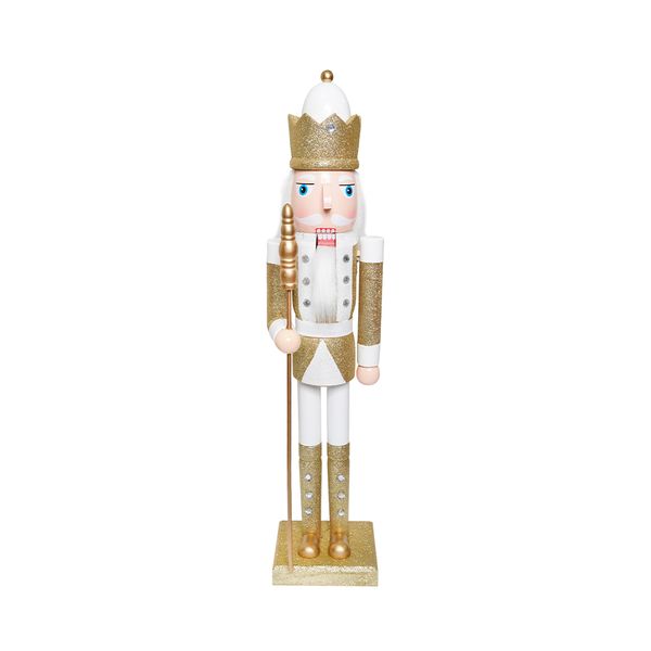 Cascanueces Uniforme Duc 60 cm Dorado