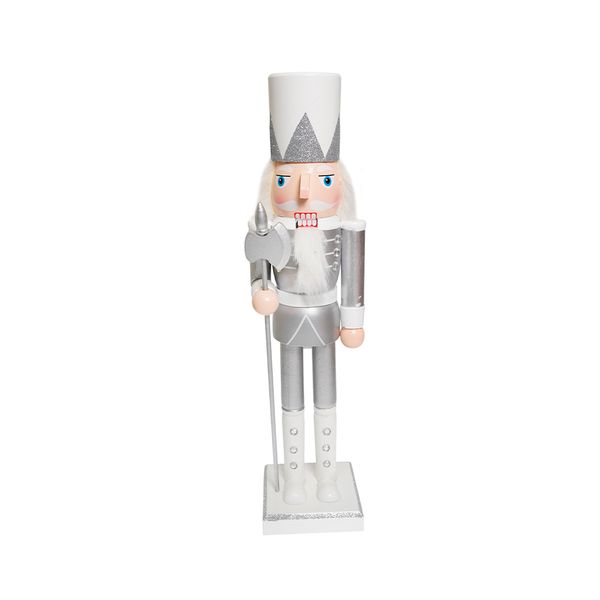 Cascanueces Uni Royal 38 cm Plateado