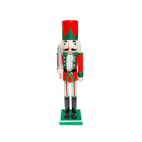 Cascanueces Uni Elfo 38 cm Rojo